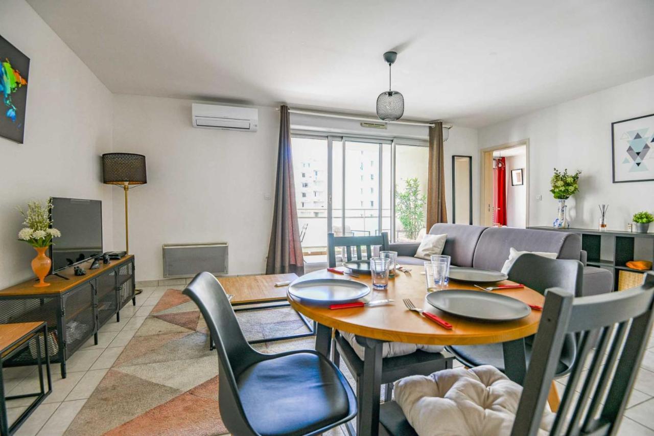 マルセイユAppart 1 Ch Balcon Proche Saint-Charles Et Metroアパートメント エクステリア 写真